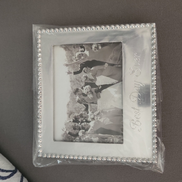 Mariposa Accents Mariposa Silver Best Day Ever Picture Frame 57